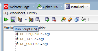 Installing with SQL Developer – Skipjack Supply Chain